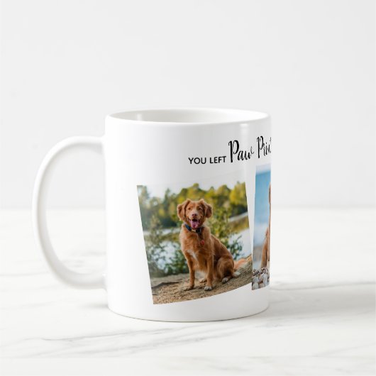 Persoonlijke schilderafdrukken in ons hoofdartikel koffiemok (Links)