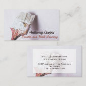 Persoonlijke schilderfoto visitekaartje (Voorkant / Achterkant)