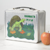 Persoonlijke Schildpad Lunchbox Wegwezen (In situ)