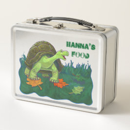 Persoonlijke Schildpad Lunchbox Wegwezen