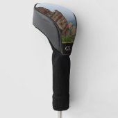 Persoonlijke Schitterende "Red Rocks" Golf Golfheadcover (Schuin)