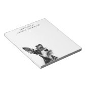 Persoonlijke Schnauzer Notitieblok (Schuin)