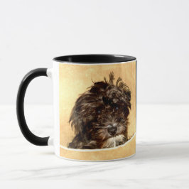 Persoonlijke Schnoodle-hond Combo-mok Mok