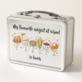 Persoonlijke school lunchbox voor kinderen Foodie