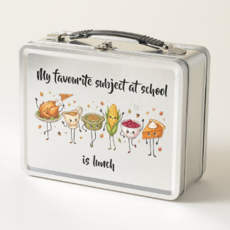 Persoonlijke school lunchbox voor kinderen Foodie