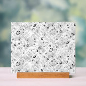 Persoonlijke schoolbenodigdheden acryl bord (Neutraal)