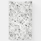 Persoonlijke schoolbenodigdheden spandoek (Verticaal)