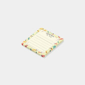 Persoonlijke schoolbenodigdheden strooien "Een bri Post-it® Notes (Schuin)