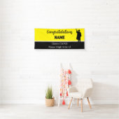 Persoonlijke schoolkleuren diploma banner (Insitu)