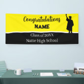 Persoonlijke schoolkleuren diploma banner (Beurs)