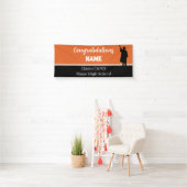 Persoonlijke schoolkleuren diploma banner (Insitu)