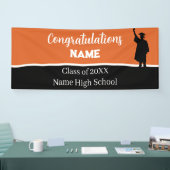 Persoonlijke schoolkleuren diploma banner (Beurs)