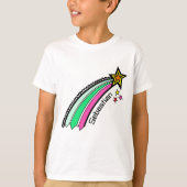 Persoonlijke schotterende Star Space T-Shirt (Voorkant)