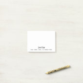 Persoonlijke schrijfmachine Gift Memo toevoegen Kl Post-it® Notes (Op bureau)