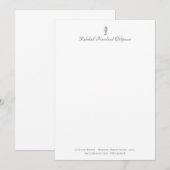 Persoonlijke schrijfmachine met zeepaardpictogram kaart (Voorkant / Achterkant)