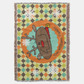 Persoonlijke schroef van de feestdag van Argyle Re Deken (Voorkant Verticaal)