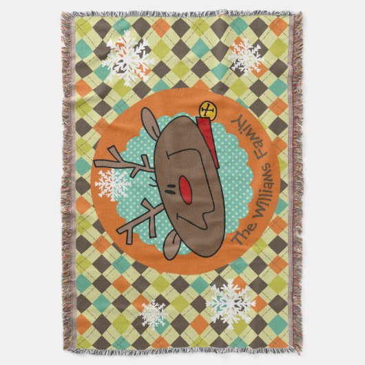 Persoonlijke schroef van de feestdag van Argyle Re Deken (Voorkant Verticaal)