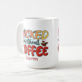 Persoonlijke schurk zonder koffie-Mok Koffiemok (Voorkant links)