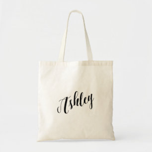 Persoonlijke Script-Canvas tas - Ashley