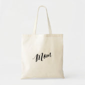 Persoonlijke Script-Canvas tas - Mam (Voorkant)