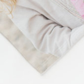 Persoonlijke Script Love You Grandma 8 Foto Fleece Deken (Hoek)