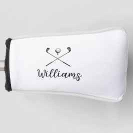 Persoonlijke Script Naam Golfclubs Golfheadcover