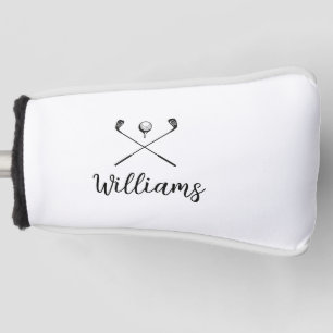 Persoonlijke Script Naam Golfclubs Golfheadcover