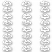 Persoonlijke Script Planner Stickers Aangepaste Te (Voorkant)