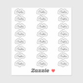 Persoonlijke Script Planner Stickers Aangepaste Te (Vel)