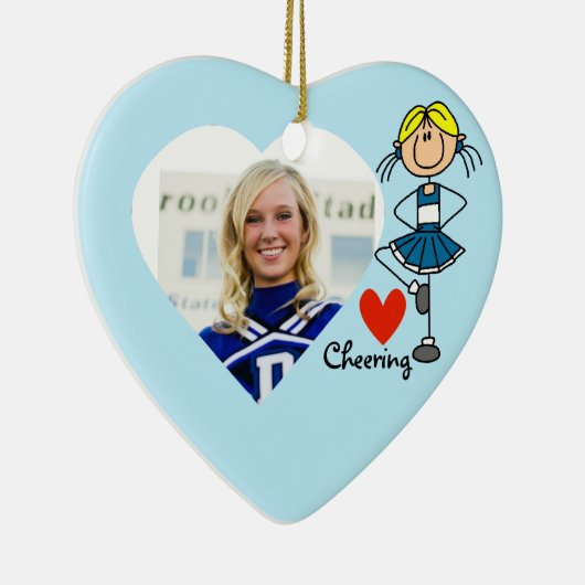 Persoonlijke selectie van het Stick Figuur Love Ch Keramisch Ornament (Rechts)
