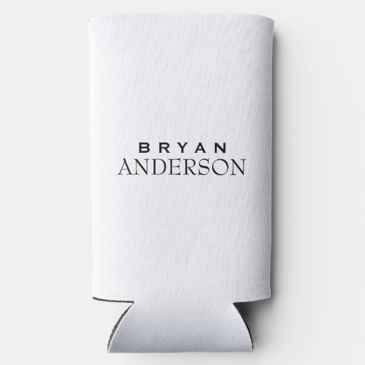 Persoonlijke Seltzer Koelbox Blikjeskoeler (Achterkant)