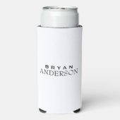 Persoonlijke Seltzer Koelbox Seltzer Blikjeskoeler (Seltzer Achterkant)