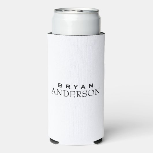 Persoonlijke Seltzer Koelbox Seltzer Blikjeskoeler (Seltzer Achterkant)