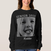 Persoonlijke Senior 2026 aangepaste Foto afstudeer Trui (Voorkant)