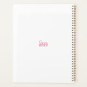 Persoonlijke Senior Klas van 2027 Planner (Achterkant)