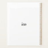 Persoonlijke Senior Klas van 2027 Planner (Achterkant)