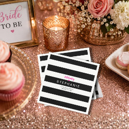 Persoonlijke Sephora Thema Bruidsuitnodiging Servet
