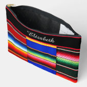 Persoonlijke Serape-streep Etui (Open)