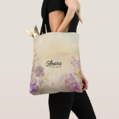 Persoonlijke Serene Vintage Bloem Tas (Dichtbij)