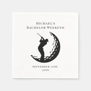 Persoonlijke servetten   Verwenweekend voor golfer