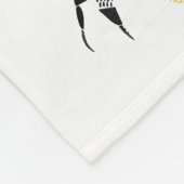 Persoonlijke Sherpa Bee Honey Comb Throw Blanet Fleece Deken (Hoek)