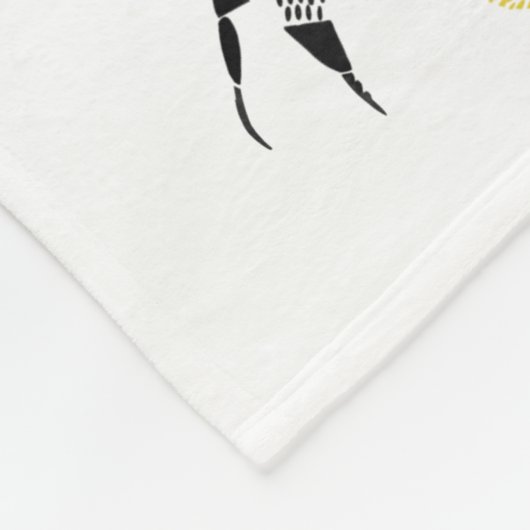 Persoonlijke Sherpa Bee Honey Comb Throw Blanet Fleece Deken (Hoek)