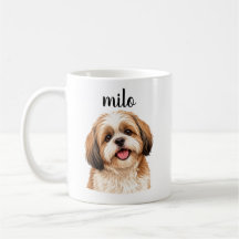 Persoonlijke Shih Tzu “Milo” Hond Beker