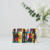 Persoonlijke shopper, stijlvol, stijlvol, stijlvol visitekaartje (Staand voorkant)