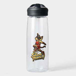 Persoonlijke Siamese Basketbal Kat Waterfles