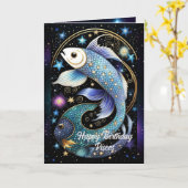 Persoonlijke Sieraden Galaxy Sterrenbeeld Vissen Kaart (Gele Bloem)