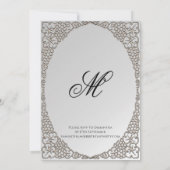 Persoonlijke siervilter-decoratieve verjaardag kaart (Achterkant)