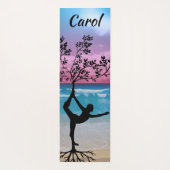 Persoonlijke Silhouette Yoga Mat (Achterkant)