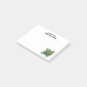 Persoonlijke Simpele Leuke Stripboek ZAP Post-it® Notes (Schuin)