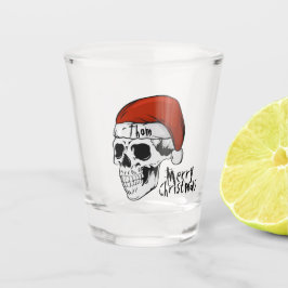 Persoonlijke Sinterklaas Schedel Shotglas Shot Glas